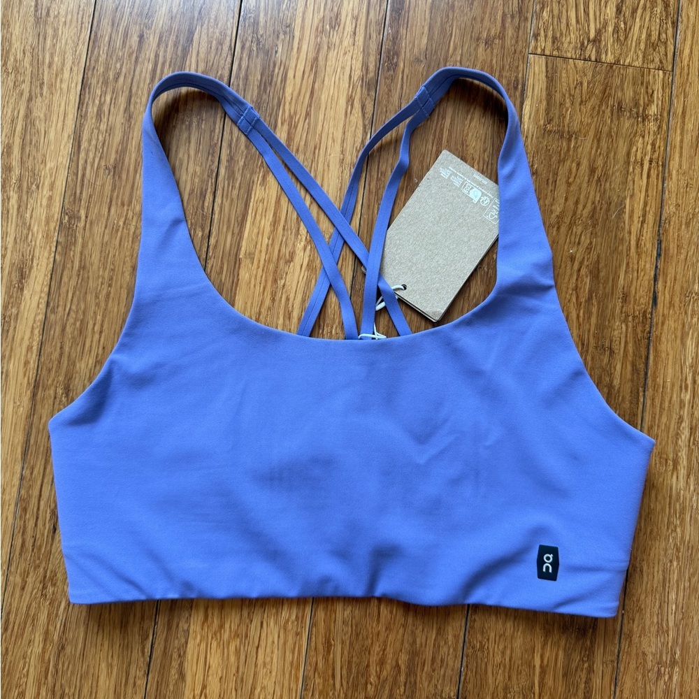 On Running Purple Sports Bra